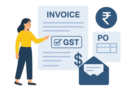 GST Invoices and Purchases