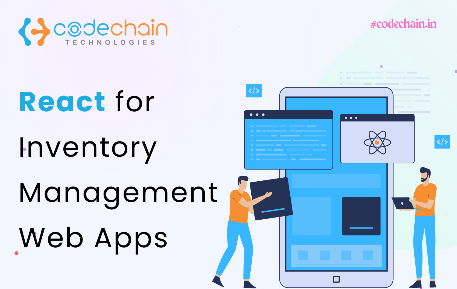 React for Inventory Management Web Apps | CodeChain